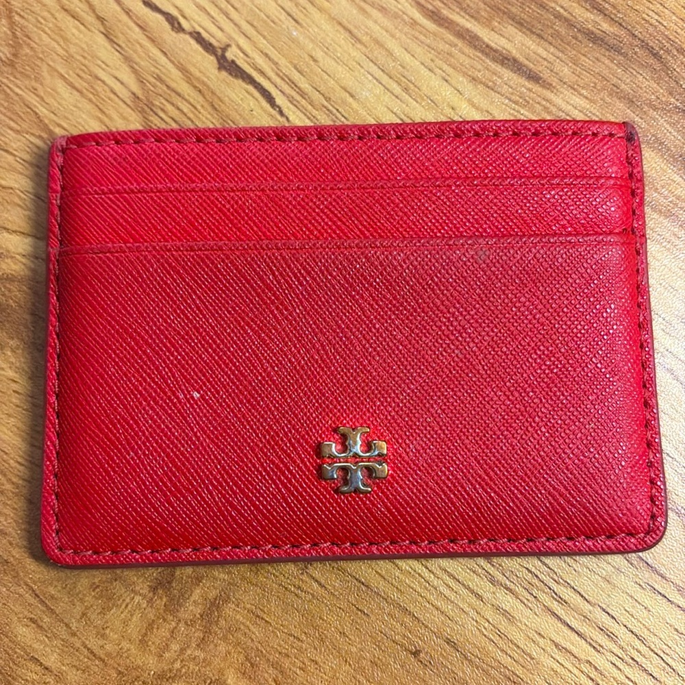 Tory Burch Red card holder